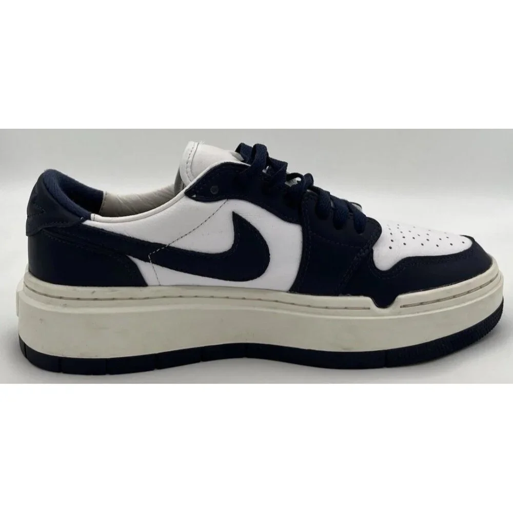 Nike Air Jordan 1 Low Elevate Women’s Size 10 Midnight Navy Sneakers DH7004-400 - Picture 6 of 11